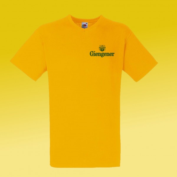T-Shirt Giengener gelb