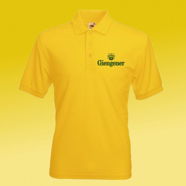 Polo-Shirt Giengener gelb